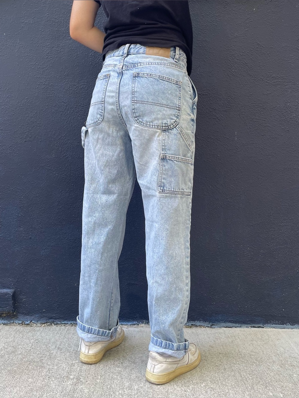 Lightwash baggy Cotton On carpenter jeans size US 8/30”